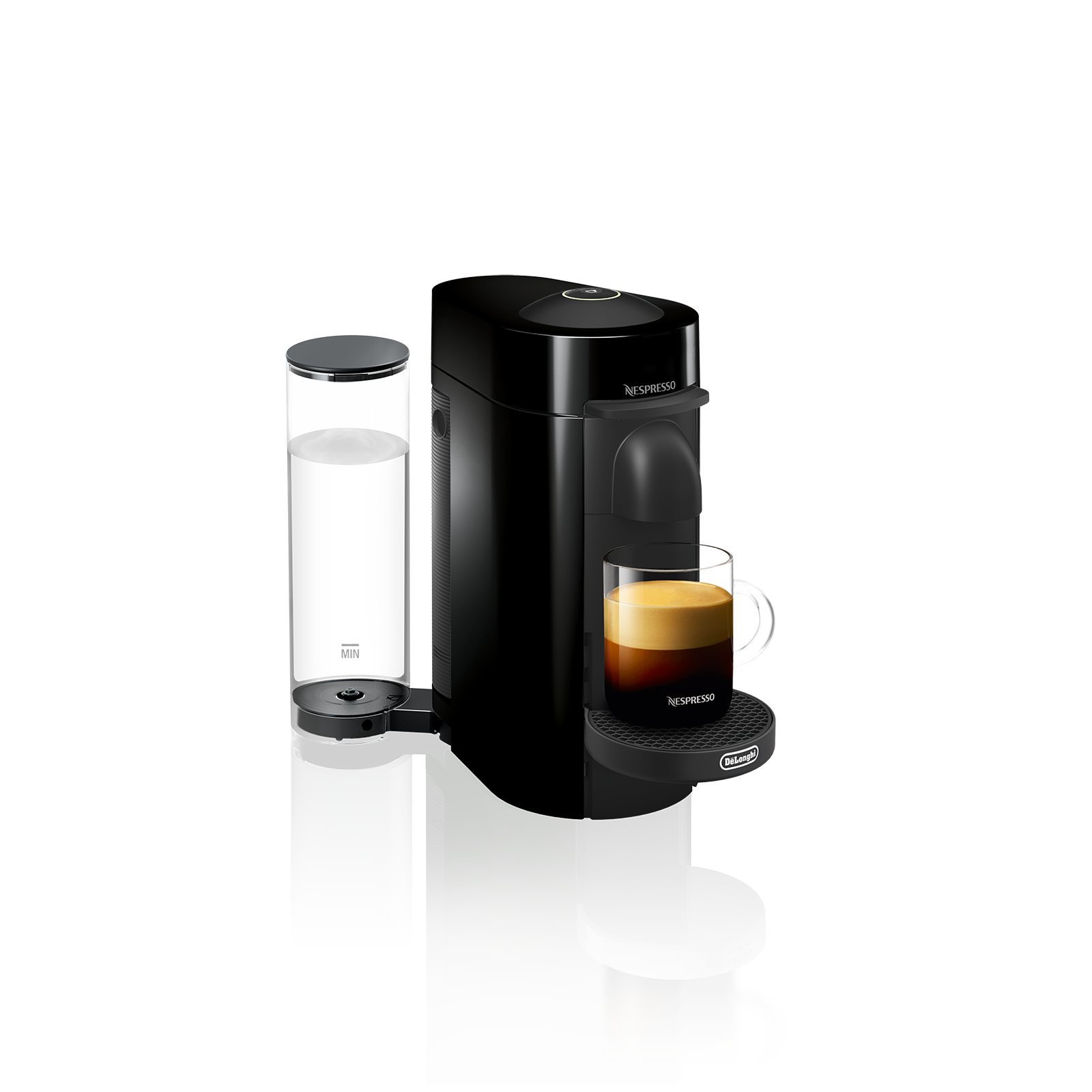 Máquina de Café Cápsulas Nespresso DeLonghi Vertuo Plus EN150.B Preto