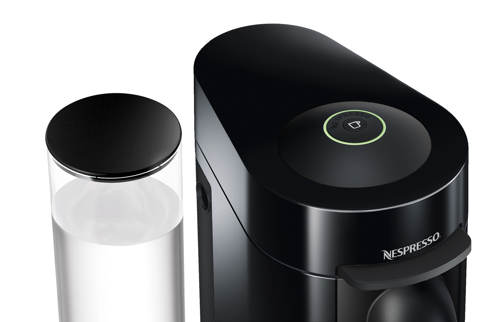 Máquina de Café Cápsulas Nespresso DeLonghi Vertuo Plus EN150.B Preto