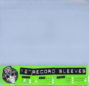 Vinyl Guru Pack of 25 x 12" inch Vinyl Record Album LP 450 Gauge Polythene Sleeves Covers