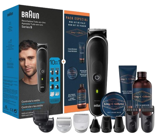 Aparador Multigroom Braun 10 em 1 MGK5411 Série 5
