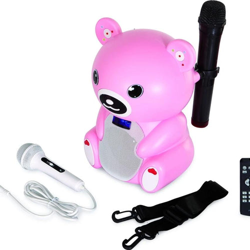 Coluna Portátil Fonestar Karaoke Urso Panda Bear-400R