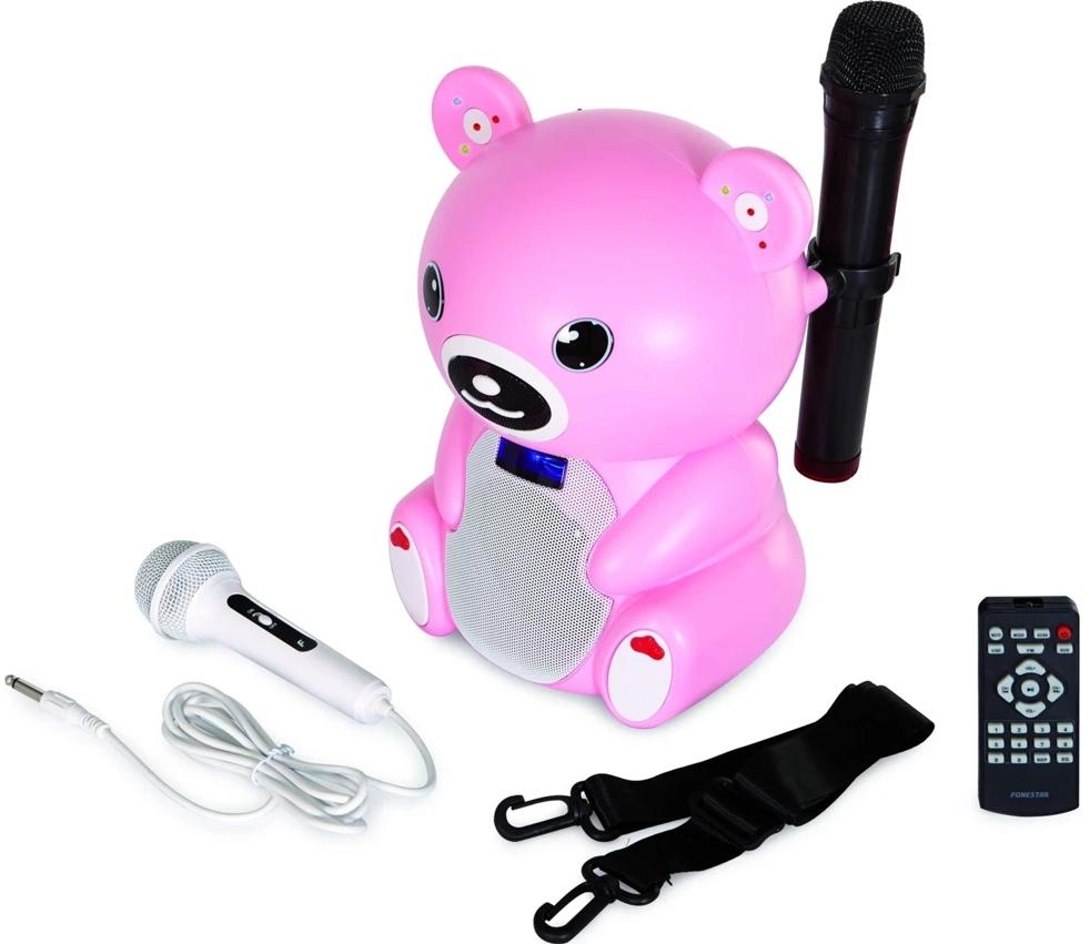 Coluna Portátil Fonestar Karaoke Urso Panda Bear-400R