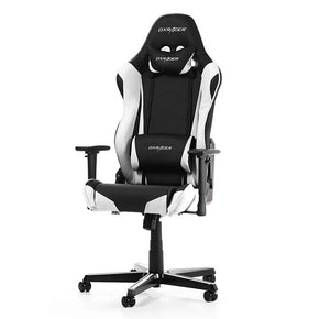 Cadeira Gaming DXRacer Racing R0 - Preto e Branco