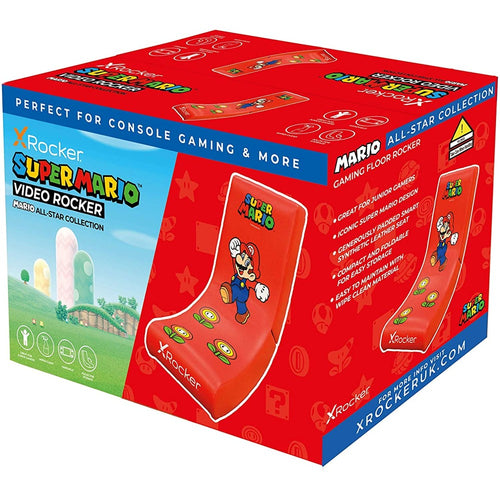 Cadeira Gaming X-Rocker Mario All Stars - Mario