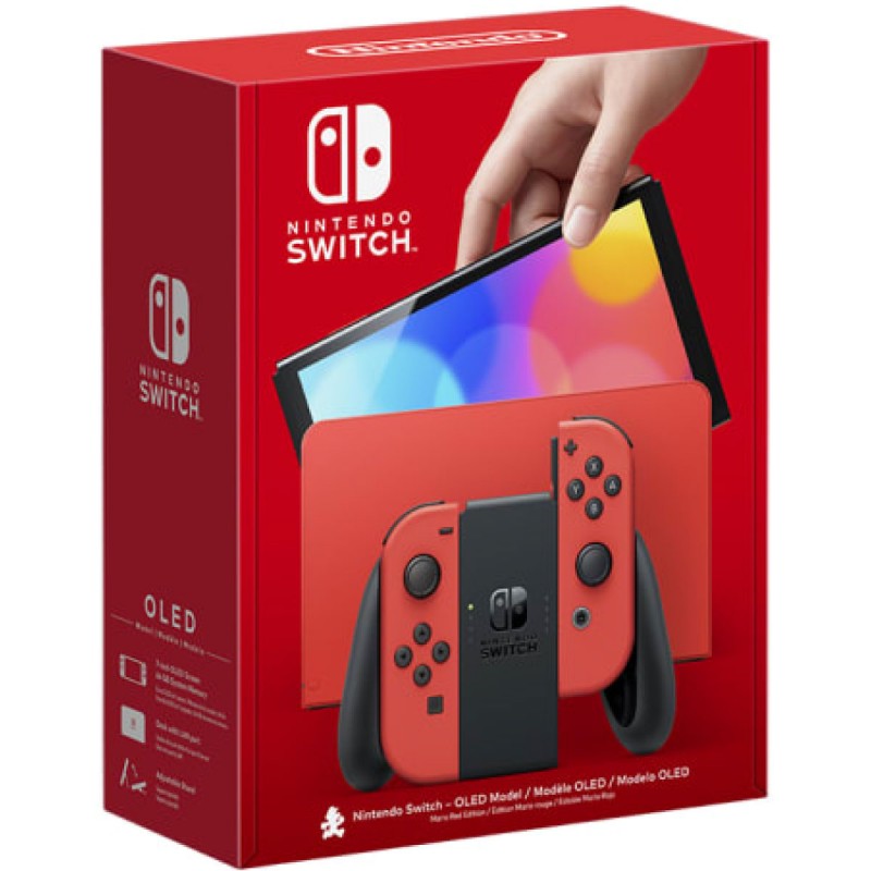 Consola Nintendo Switch (Versão OLED) Mario Red Edition