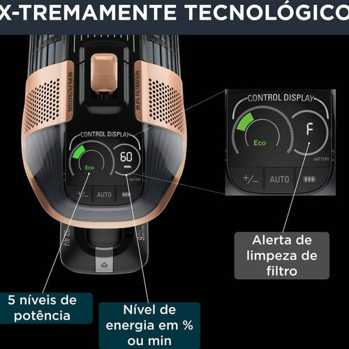 Aspirador Vertical Rowenta RH99F1WO X-Force Flex Animal Care 32,4V