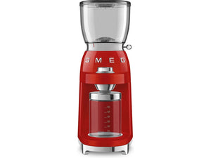 Moinho de Café Smeg CGF01RDEU (Capacidade 130 g - Vermelho)