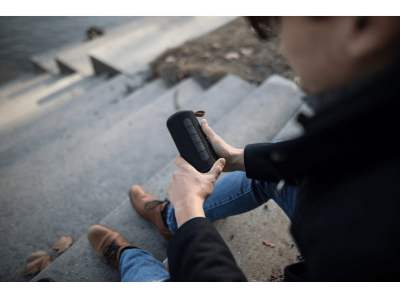 Coluna Portátil PEAQ PPA 401 BT-B Bluetooth Preto