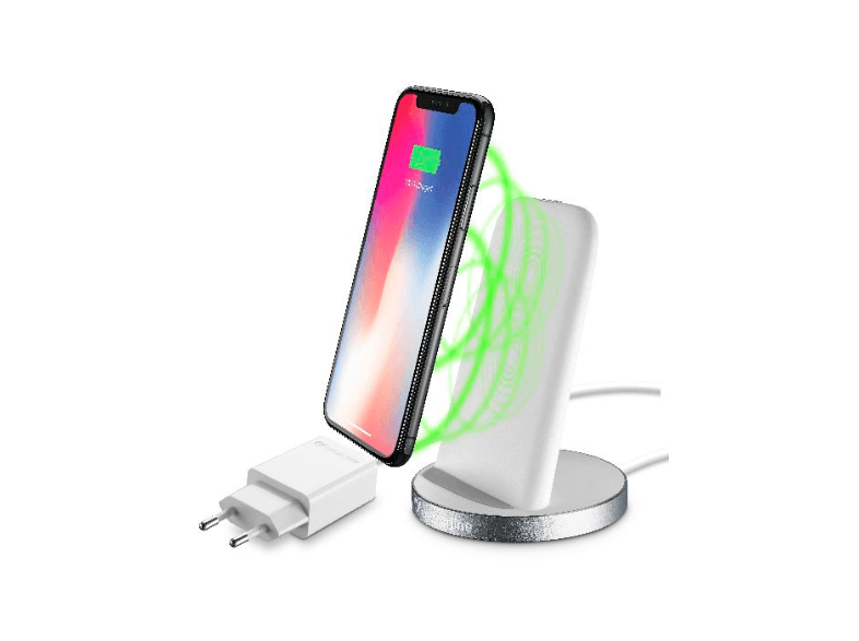 Carregador Wireless Qi Cellularline Branco