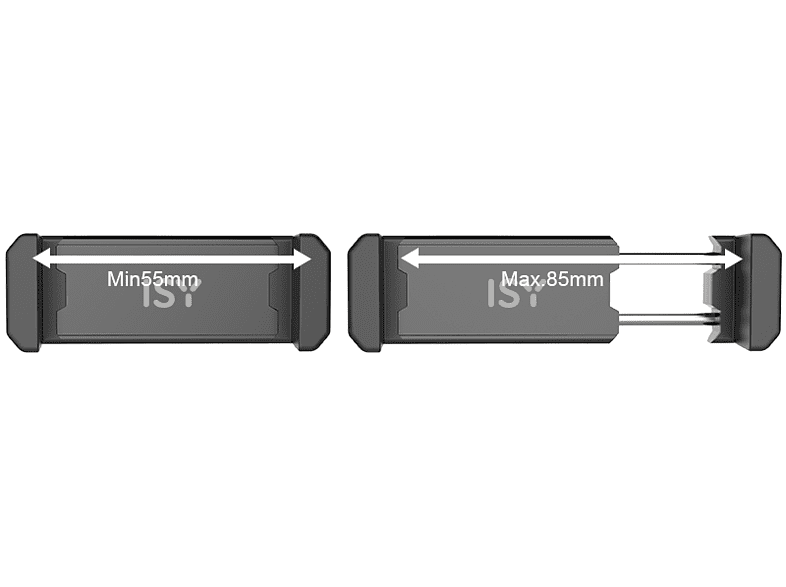 Suporte Smartphone ISY ICH-1000 para Automóvel Preto