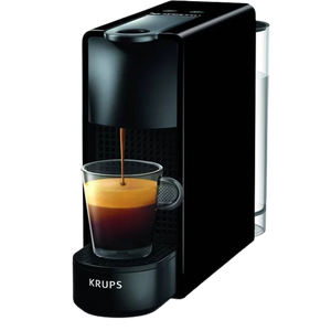 Máquina de Café Cápsulas Nespresso Krups Essenza Mini XN1108 Preta