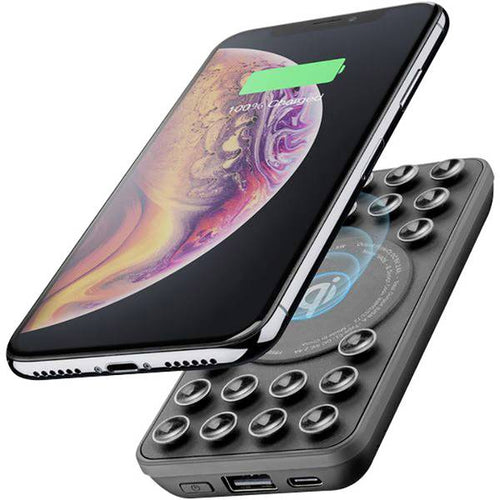 Powerbank Cellularline Octopus 5000mAh Wireless + USB-C Preto