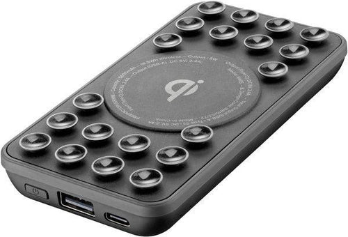 Powerbank Cellularline Octopus 5000mAh Wireless + USB-C Preto