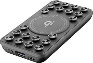 Powerbank Cellularline Octopus 5000mAh Wireless + USB-C Preto