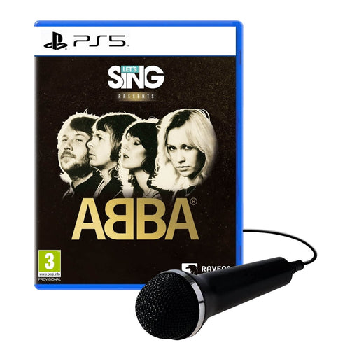Jogo PS5 Let's Sing ABBA + 1 Microfone