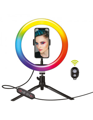 Suporte Muvit Ring Light 10" 26 cores