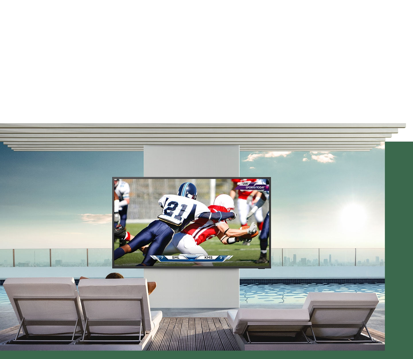 Smart TV Samsung 75LST7TC The Terrace QLED 75" Ultra HD 4K