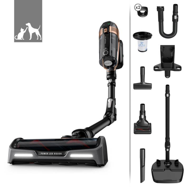 Aspirador Vertical Rowenta RH99F1WO X-Force Flex Animal Care 32,4V